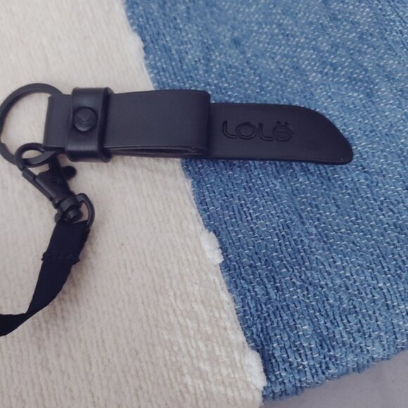 LOLË Ice Blue Mini Lily Backpack/Tote Bag Waxed - Picture 7 of 15